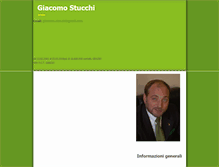 Tablet Screenshot of giacomostucchi.net